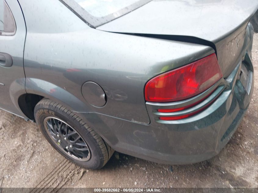 2003 Dodge Stratus Se VIN: 1B3EL36X73N516917 Lot: 39582662