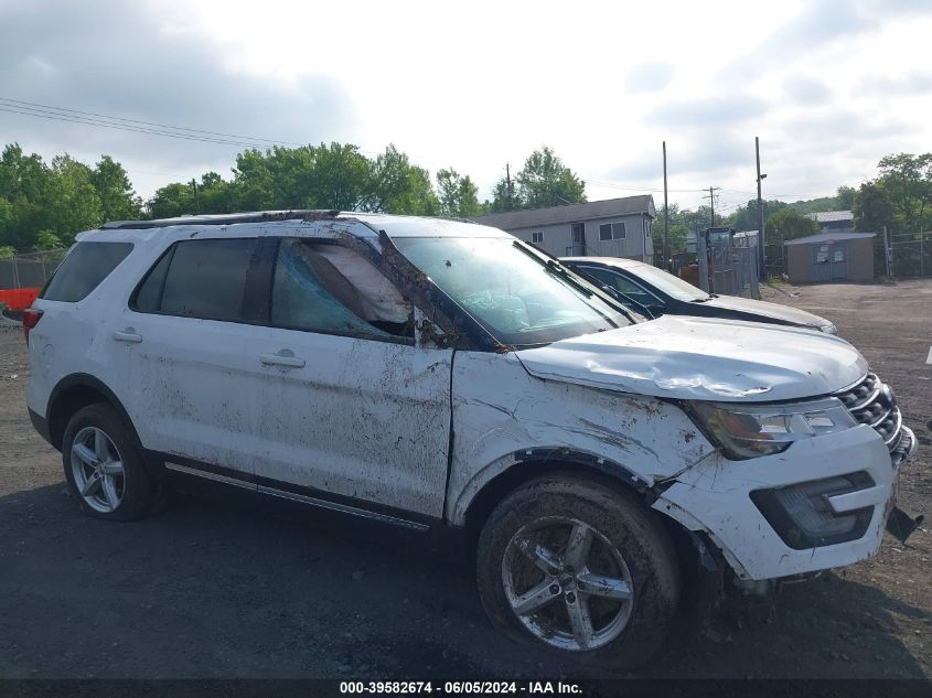 2017 Ford Explorer Xlt VIN: 1FM5K8D86HGD80071 Lot: 39582674