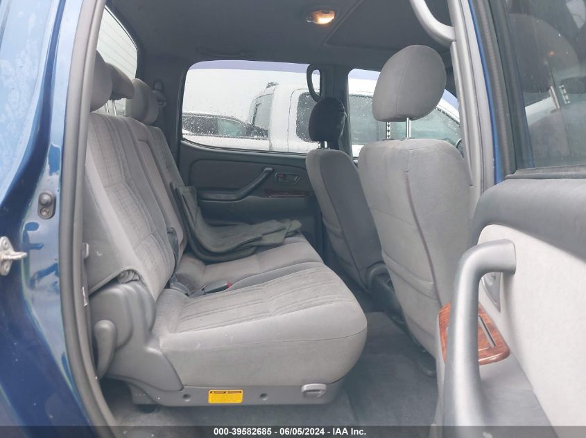 2005 Toyota Tundra Sr5 V8 VIN: 5TBET34155S488327 Lot: 39582685