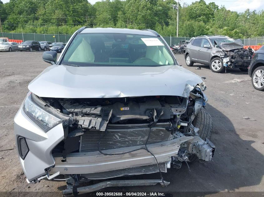 2022 Toyota Rav4 Le Hybrid VIN: JTMLWRFV4ND563619 Lot: 39582688