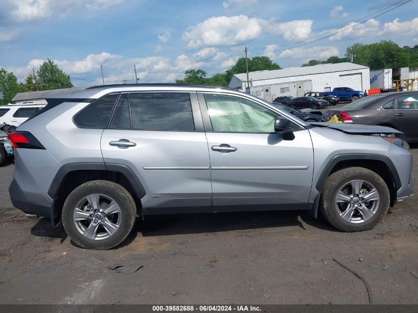 2022 Toyota Rav4 Le Hybrid VIN: JTMLWRFV4ND563619 Lot: 39582688