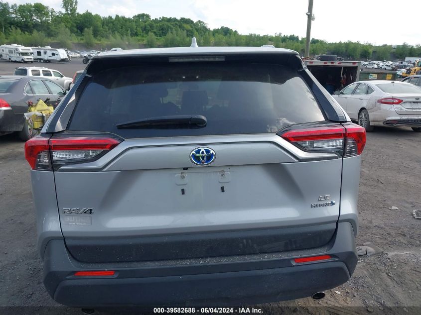 2022 Toyota Rav4 Le Hybrid VIN: JTMLWRFV4ND563619 Lot: 39582688