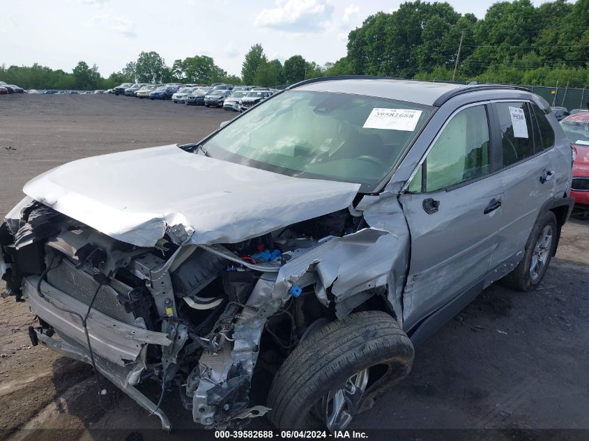 2022 Toyota Rav4 Le Hybrid VIN: JTMLWRFV4ND563619 Lot: 39582688