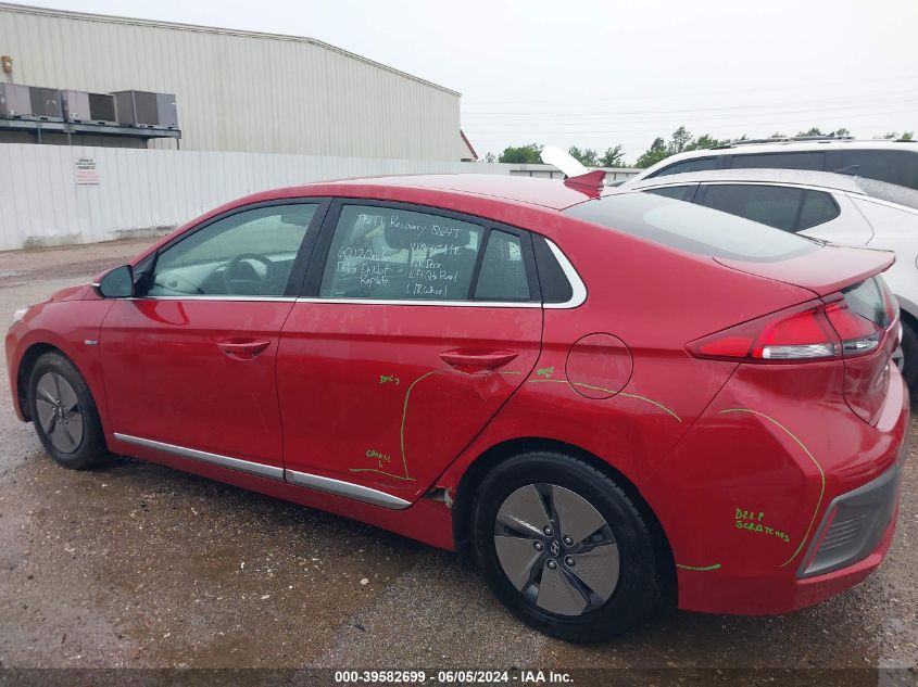 2020 Hyundai Ioniq Hybrid Se VIN: KMHC75LC6LU242621 Lot: 39582699