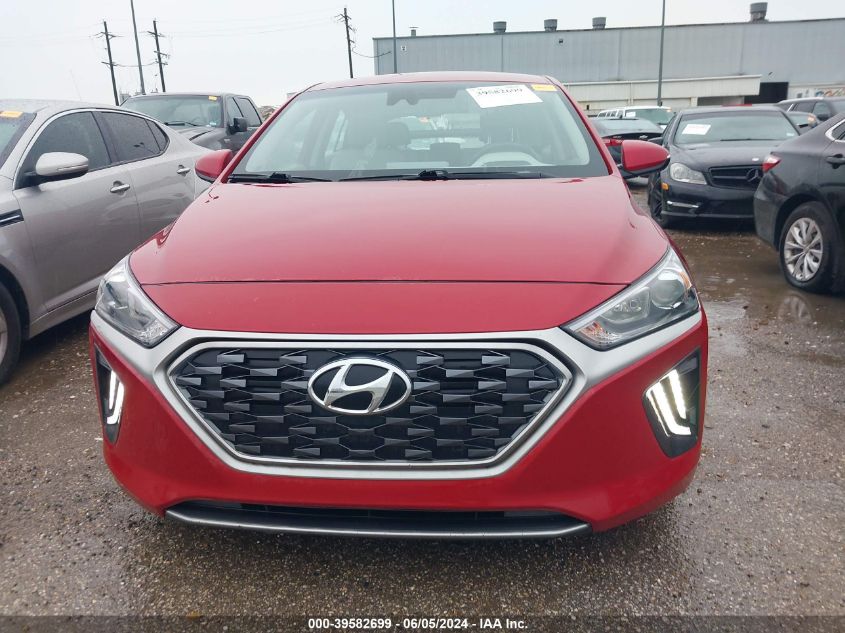 2020 Hyundai Ioniq Hybrid Se VIN: KMHC75LC6LU242621 Lot: 39582699