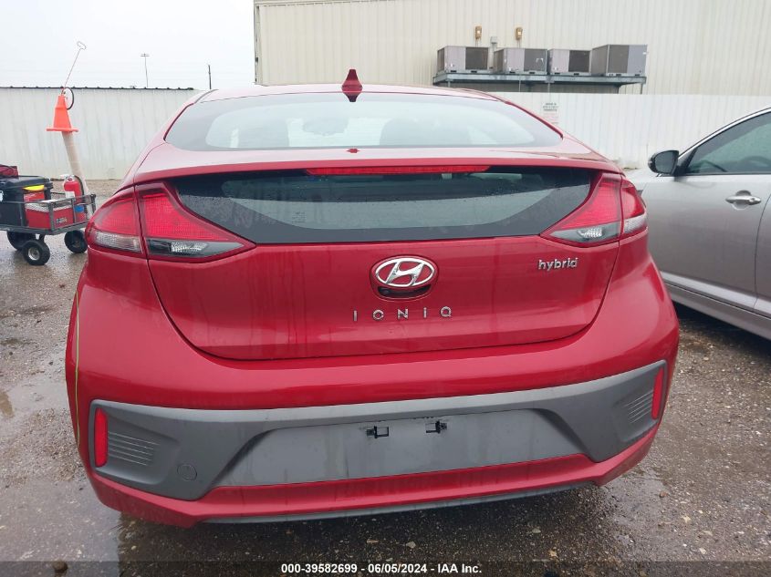 2020 Hyundai Ioniq Hybrid Se VIN: KMHC75LC6LU242621 Lot: 39582699