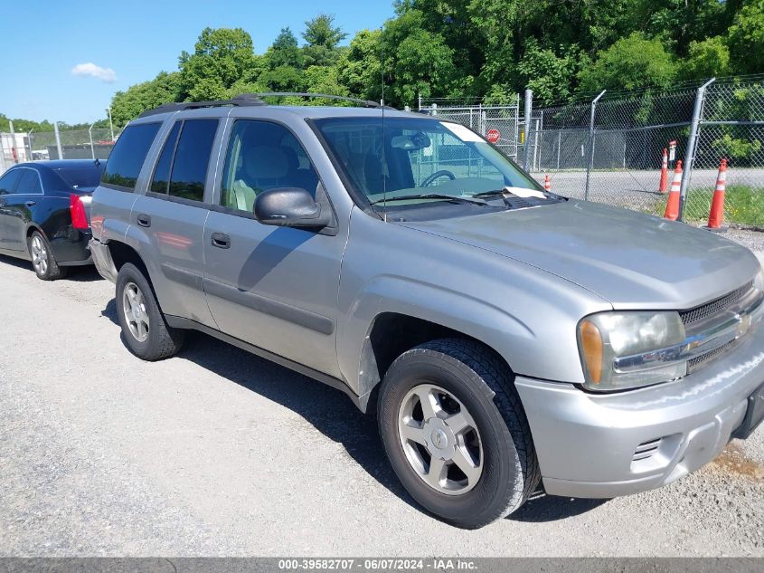 2005 Chevrolet Trailblazer Ls VIN: 1GNDT13S152122865 Lot: 39582707