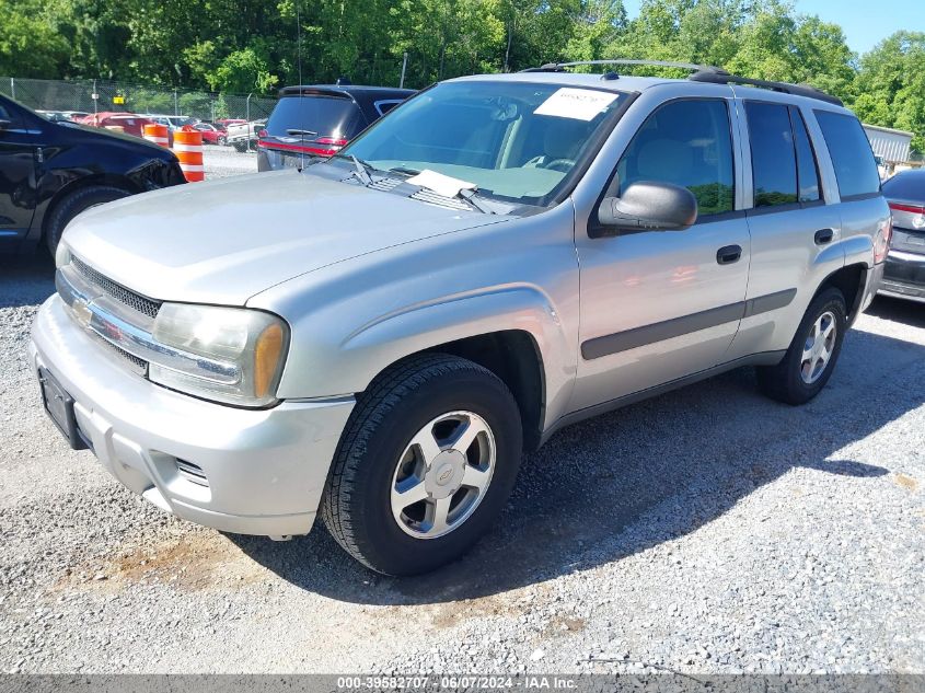 2005 Chevrolet Trailblazer Ls VIN: 1GNDT13S152122865 Lot: 39582707