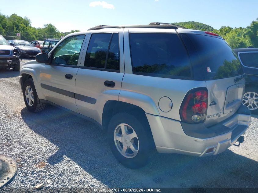 2005 Chevrolet Trailblazer Ls VIN: 1GNDT13S152122865 Lot: 39582707