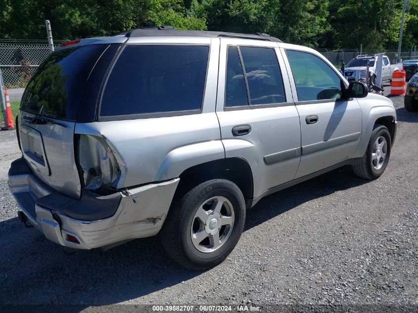 2005 Chevrolet Trailblazer Ls VIN: 1GNDT13S152122865 Lot: 39582707