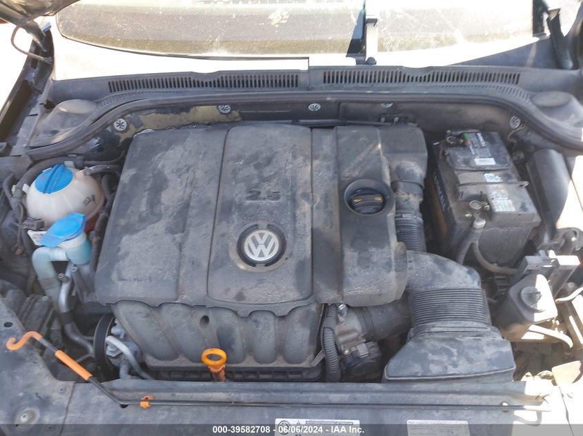 2012 Volkswagen Jetta 2.5L Se VIN: 3VWBP7AJ3CM454567 Lot: 39582708