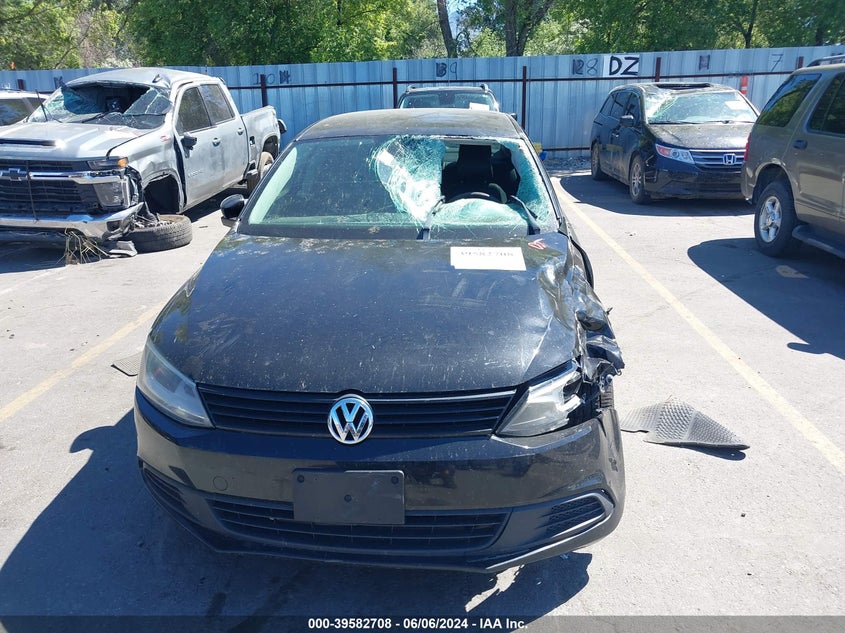 2012 Volkswagen Jetta 2.5L Se VIN: 3VWBP7AJ3CM454567 Lot: 39582708