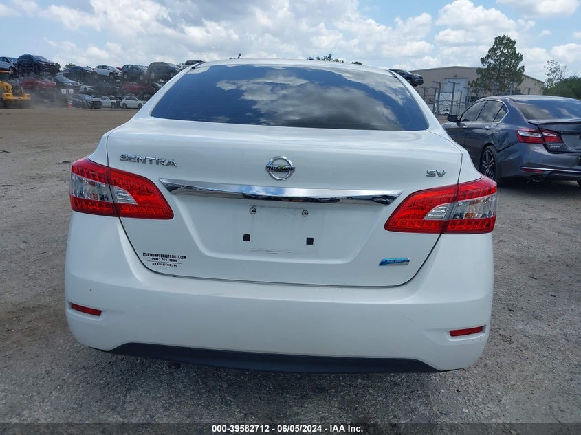 2014 Nissan Sentra Fe+ S/Fe+ Sv/S/Sl/Sr/Sv VIN: 3N1AB7AP9EL650008 Lot: 39582712