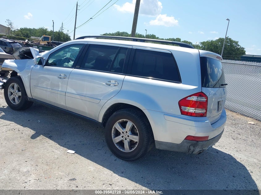 2007 Mercedes-Benz Gl 450 4Matic VIN: 4JGBF71E27A183735 Lot: 39582728