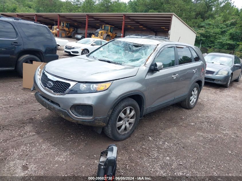 2013 Kia Sorento Lx VIN: 5XYKT4A17DG350482 Lot: 39582730