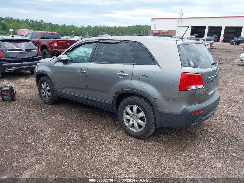 2013 Kia Sorento Lx VIN: 5XYKT4A17DG350482 Lot: 39582730