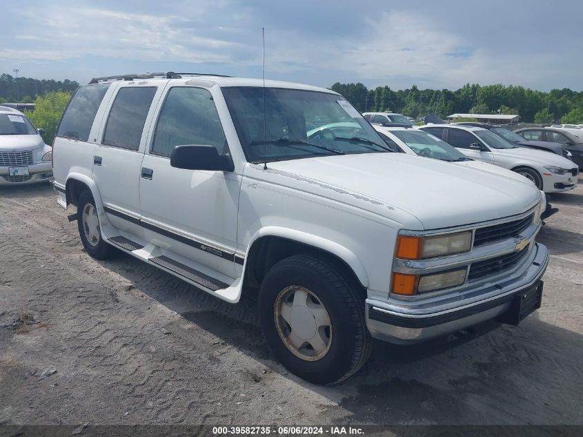 1996 Chevrolet Tahoe K1500 VIN: 1GNEK13R6TJ357625 Lot: 39582735