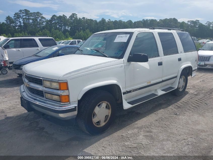 1996 Chevrolet Tahoe K1500 VIN: 1GNEK13R6TJ357625 Lot: 39582735