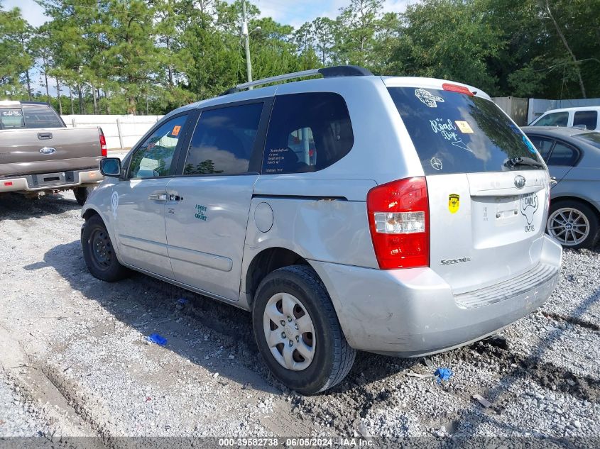 2009 Kia Sedona VIN: KNDMB133296296446 Lot: 39582738