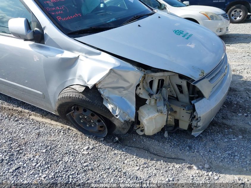 2009 Kia Sedona VIN: KNDMB133296296446 Lot: 39582738