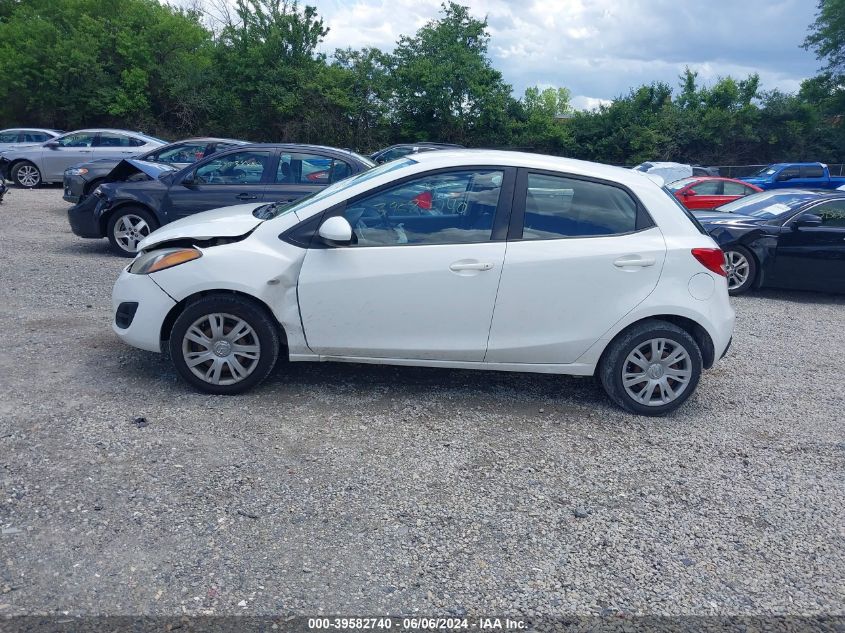 2014 Mazda Mazda2 Sport VIN: JM1DE1KZ8E0178296 Lot: 39582740