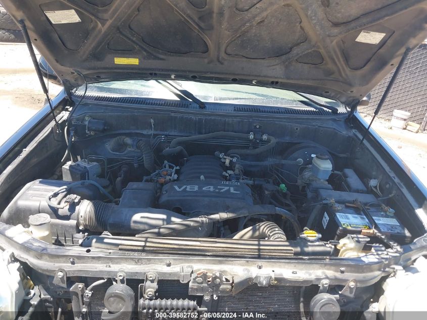 2005 Toyota Tundra Limited V8 VIN: 5TBDT48175S466888 Lot: 39582752