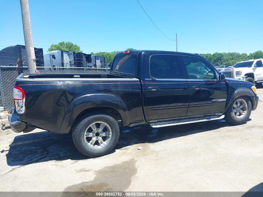2005 Toyota Tundra Limited V8 VIN: 5TBDT48175S466888 Lot: 39582752