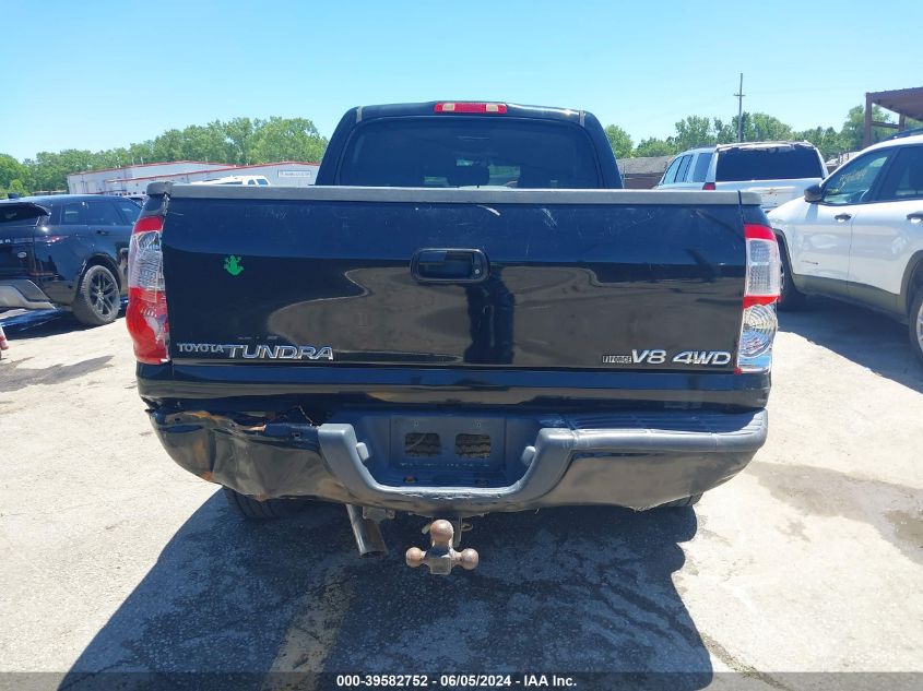 2005 Toyota Tundra Limited V8 VIN: 5TBDT48175S466888 Lot: 39582752