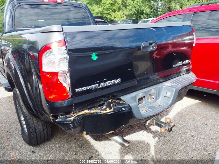 2005 Toyota Tundra Limited V8 VIN: 5TBDT48175S466888 Lot: 39582752