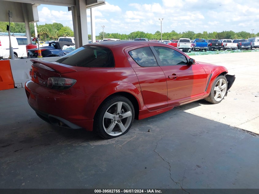 2004 Mazda Rx-8 Sport Automatic VIN: JM1FE17N940130481 Lot: 39582755