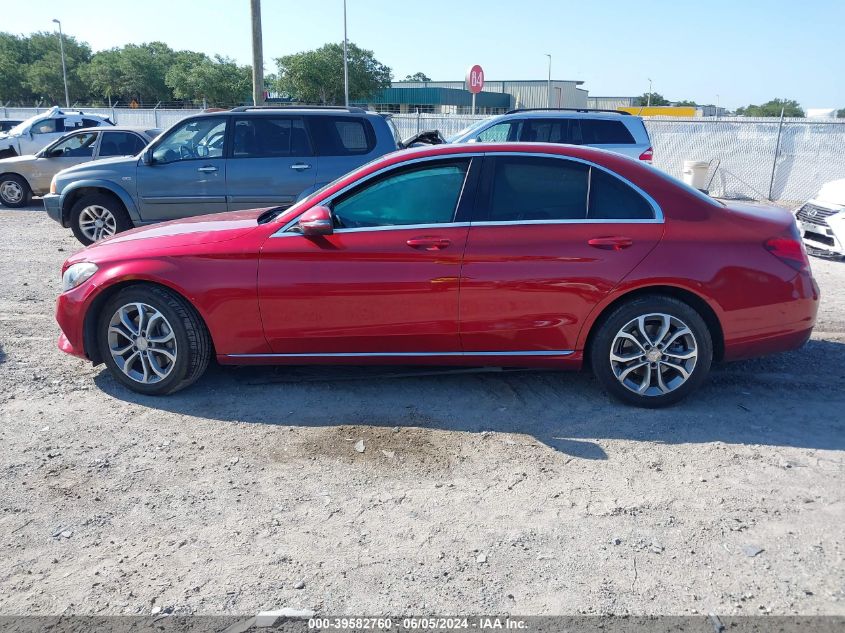 2016 Mercedes-Benz C 300 Luxury/Sport VIN: 55SWF4JB2GU098359 Lot: 39582760