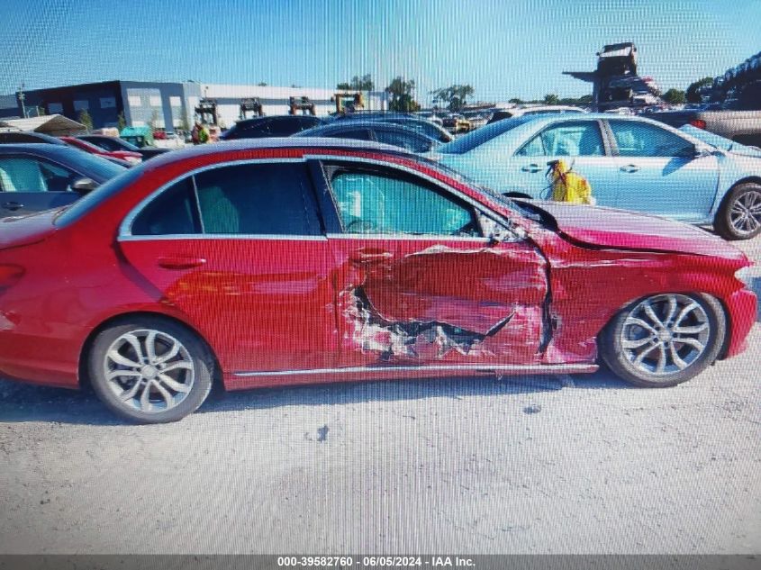 2016 Mercedes-Benz C 300 Luxury/Sport VIN: 55SWF4JB2GU098359 Lot: 39582760