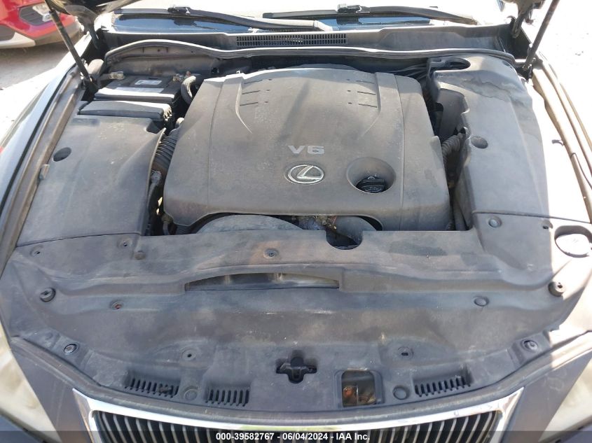 2008 Lexus Is 250 VIN: JTHCK262X82022453 Lot: 39582767