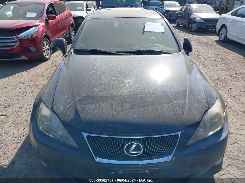 2008 Lexus Is 250 VIN: JTHCK262X82022453 Lot: 39582767