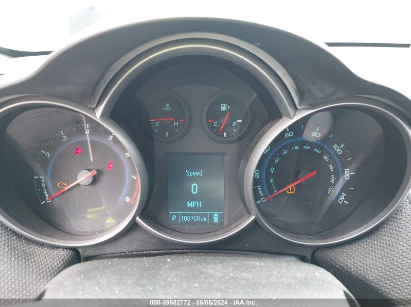 2012 Chevrolet Cruze 1Lt VIN: 1G1PF5SC2C7188994 Lot: 39582772