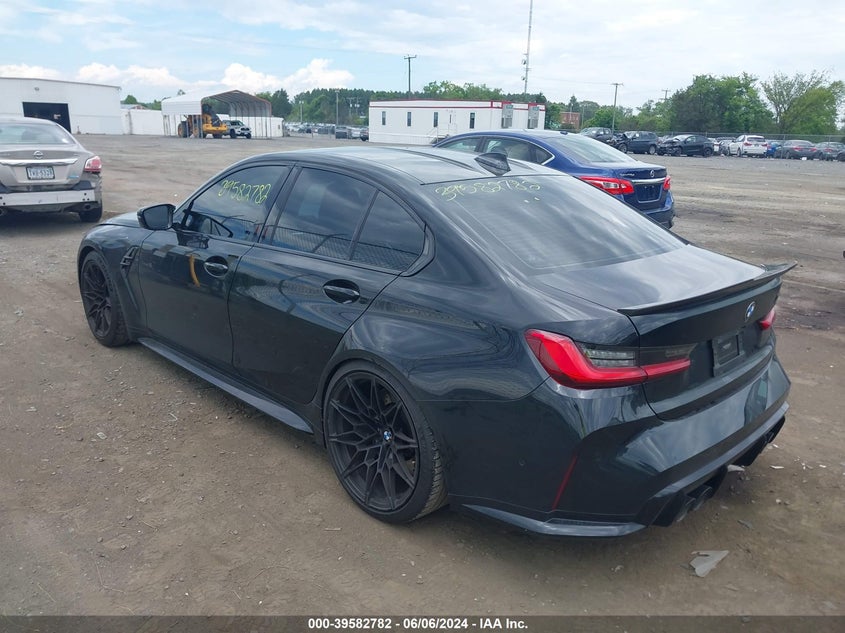 2021 BMW M3 Competition VIN: WBS33AY05MFK77995 Lot: 39582782