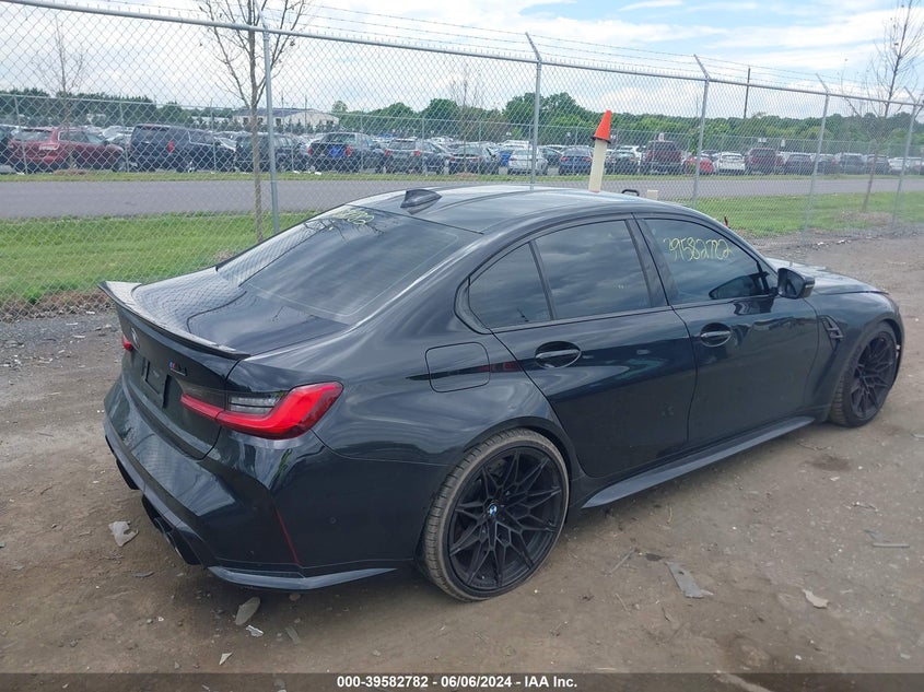 2021 BMW M3 Competition VIN: WBS33AY05MFK77995 Lot: 39582782