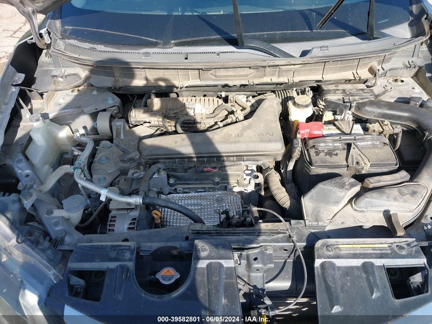 2017 Nissan Rogue Sv VIN: KNMAT2MV7HP530093 Lot: 39582801