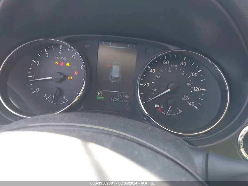 2017 Nissan Rogue Sv VIN: KNMAT2MV7HP530093 Lot: 39582801