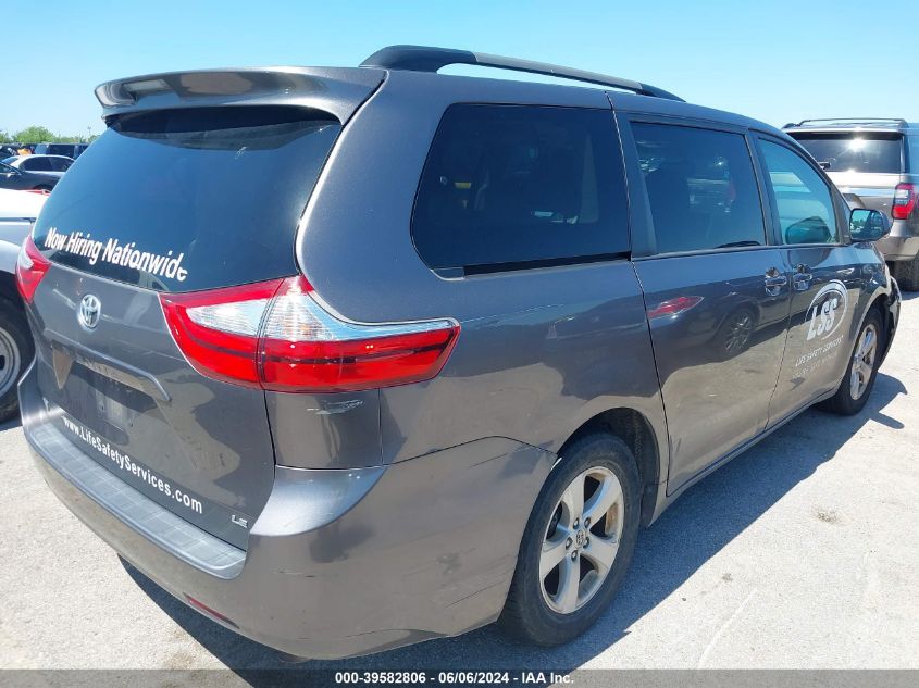 VIN 5TDKK3DC9GS717674 2016 Toyota Sienna, Le 8 Pass... no.4