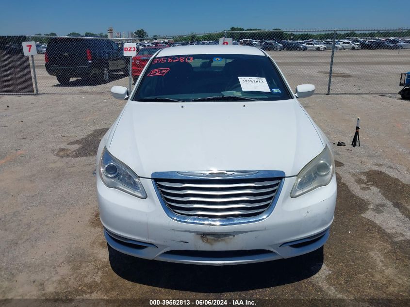 2014 Chrysler 200 Lx VIN: 1C3CCBABXEN213648 Lot: 39582813