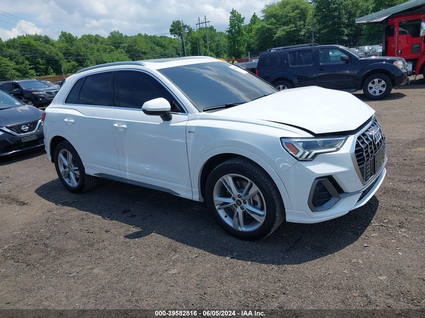 2023 Audi Q3 Premium Plus 45 Tfsi S Line Quattro Tiptronic VIN: WA1EECF38P1127295 Lot: 39582816