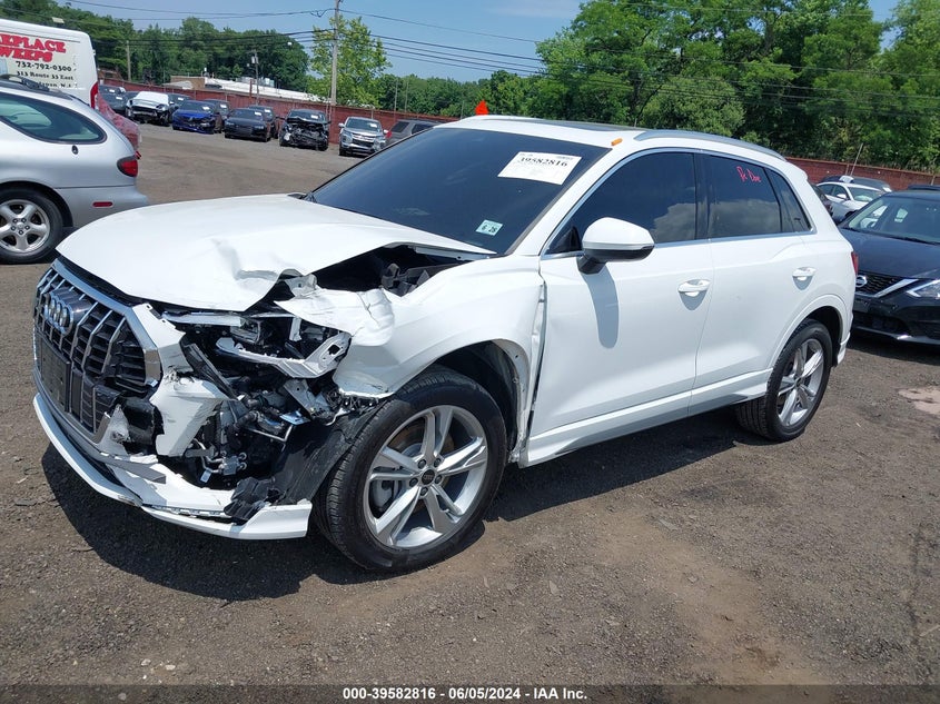 2023 Audi Q3 Premium Plus 45 Tfsi S Line Quattro Tiptronic VIN: WA1EECF38P1127295 Lot: 39582816