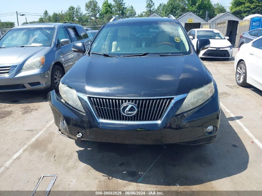 2010 Lexus Rx 350 VIN: JTJBK1BA1A2409576 Lot: 39582829