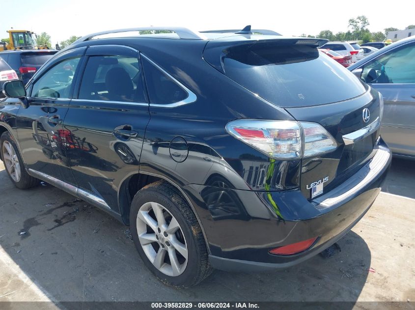 2010 Lexus Rx 350 VIN: JTJBK1BA1A2409576 Lot: 39582829