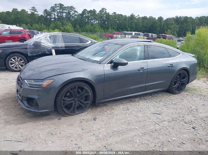 2019 Audi A7 55 Premium VIN: WAUV2AF2XKN023836 Lot: 39582831