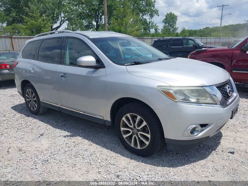 2013 Nissan Pathfinder Sl VIN: 5N1AR2MN6DC670356 Lot: 39582832