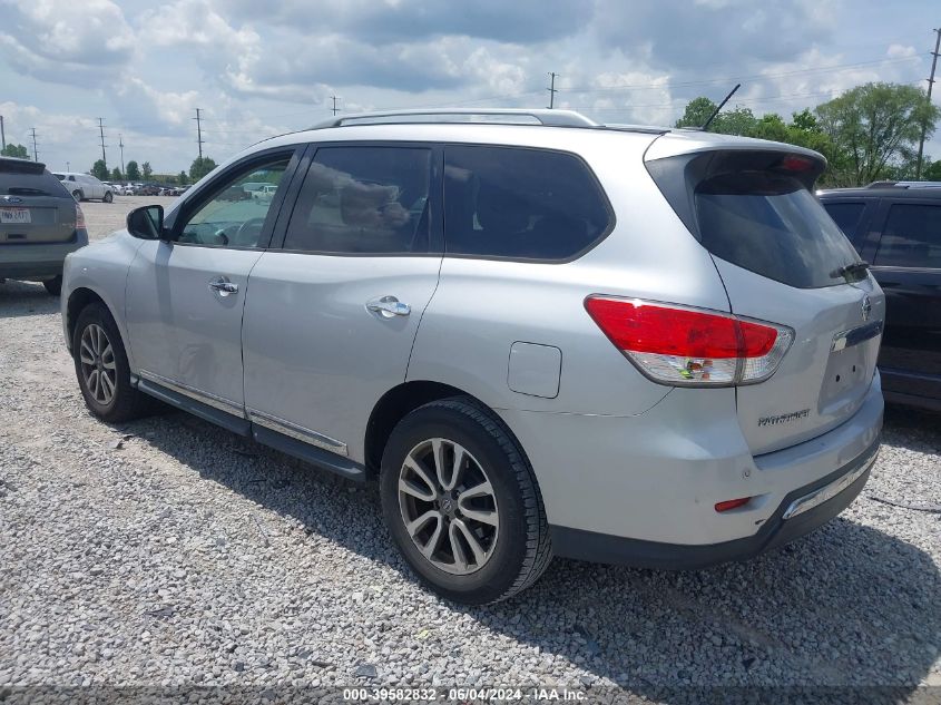 2013 Nissan Pathfinder Sl VIN: 5N1AR2MN6DC670356 Lot: 39582832