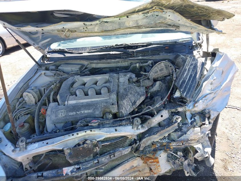 2001 Honda Accord 3.0 Ex VIN: 1HGCG16561A071296 Lot: 39582834