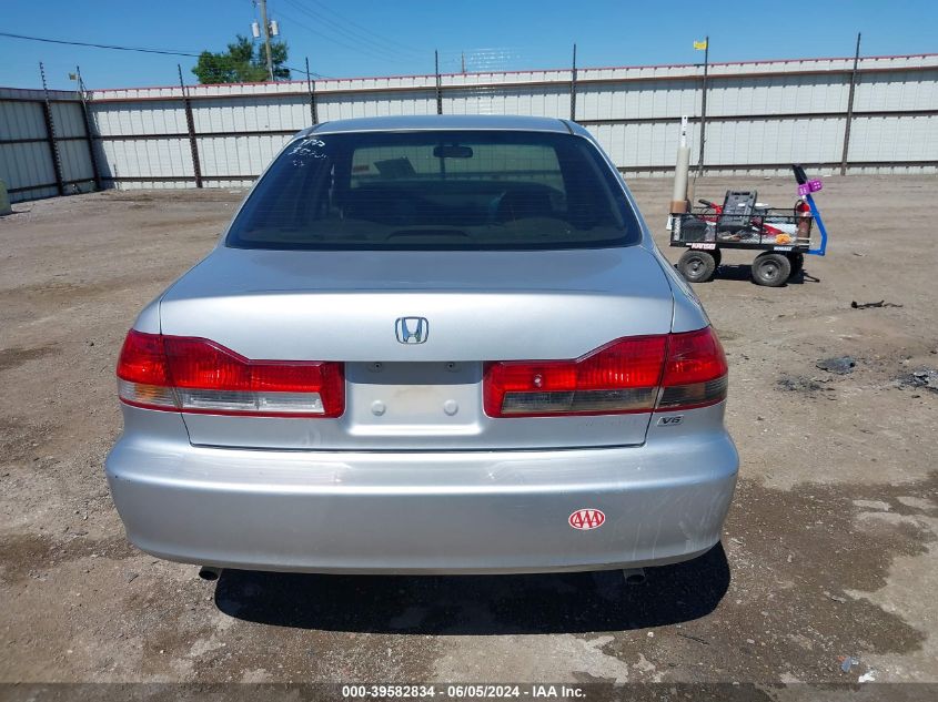 2001 Honda Accord 3.0 Ex VIN: 1HGCG16561A071296 Lot: 39582834